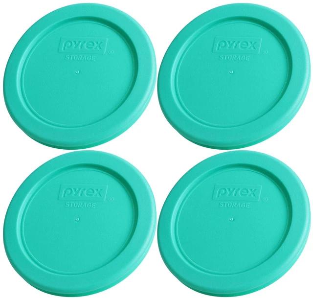 Main image of 7202-PC (1-Cup) Green Food Storage Lid (4-Pack) - Made in USA | BPA-Free Plastic | Spill-Reducing Closure | Lightweight Construction | Kitchen Organization