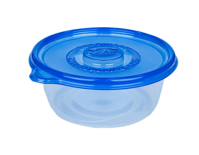 Alt view image 4 of 6 - GladWare Big Bowl Food Storage Containers, Large Round, 48 Oz, 3 Count | Tight seal for soups, salads, and meal prep in a large round format, dishwasher safe
