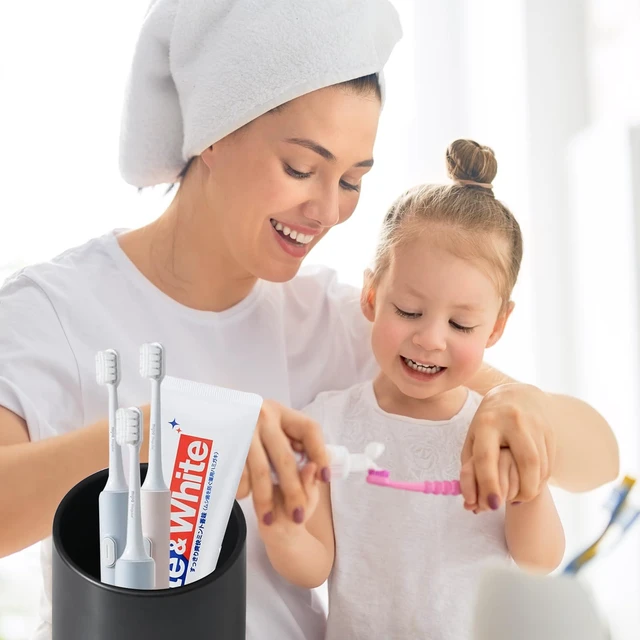 Alt view image 2 of 7 - Matte Black Toothbrush Holders for Bathrooms - 1 Cups Ceramic Toothbrush Toothpaste Holders, Black Bathroom Tumbler Cup Reusable Toothbrush Cup Black Mouthwash Cup, Bathroom Counter Organizer