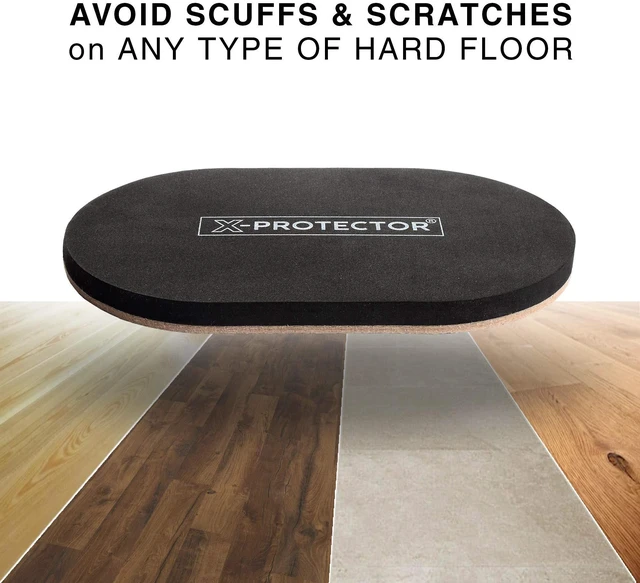 Alt view image 3 of 5 - Felt Furniture Sliders Hardwood Floors - 4 PCS 6" x 3 1/2" | Premium Furniture Movers for Hard Floors - Heavy Duty Felt Sliders Hard Surfaces Move Your Furniture Easily & Safely!