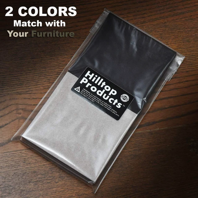 Alt view image 2 of 4 - Furniture Felt Pads, 8 Pack, Self Adhesive, Cut to Any Size, 2 Colors | Floor protectors for hardwood, tile and laminate floors. Helps reduce scratches and noise on chairs, tables and more.