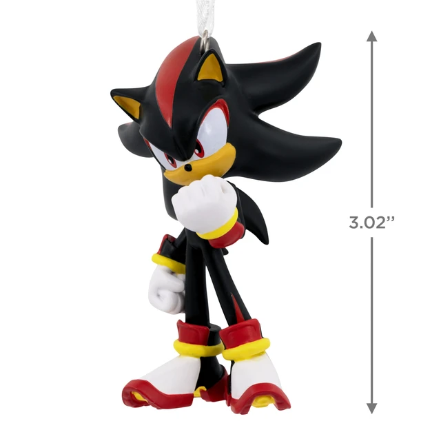 Alt view image 3 of 5 - Sega Christmas Ornament (Sonic the Hedgehog Shadow)