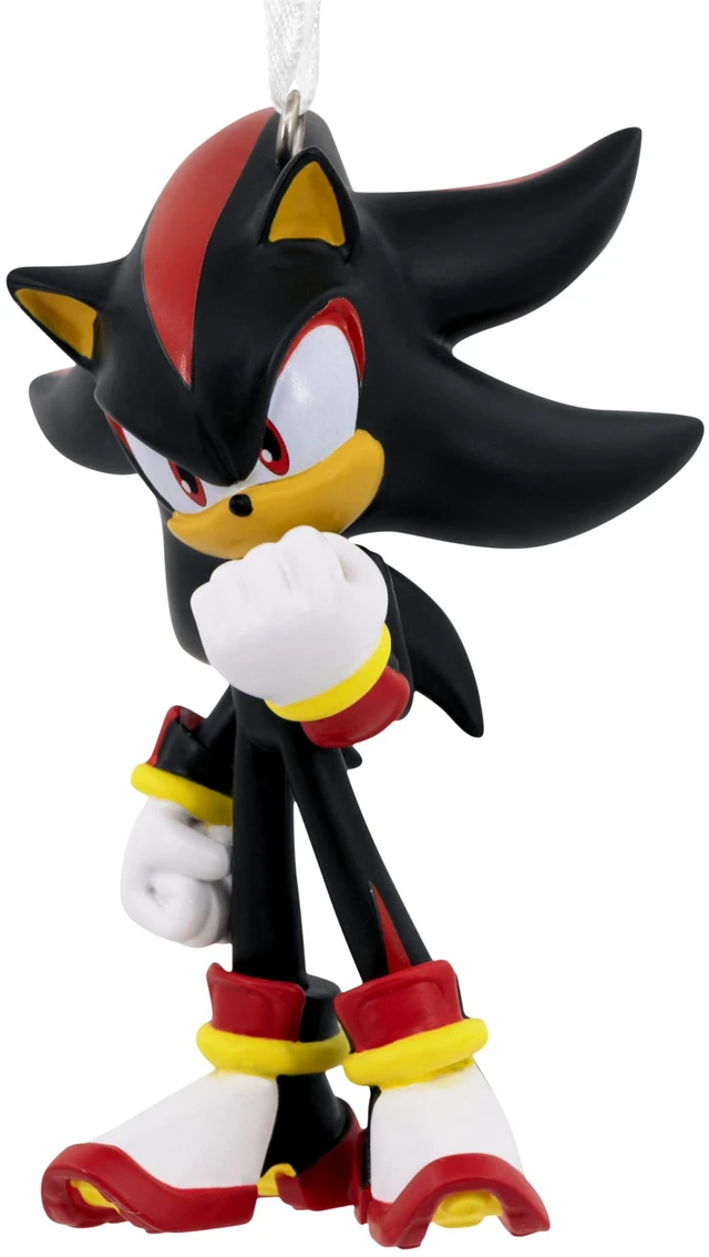 Main image of Sega Christmas Ornament (Sonic the Hedgehog Shadow)