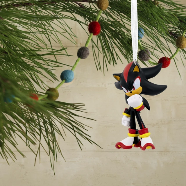 Alt view image 2 of 5 - Sega Christmas Ornament (Sonic the Hedgehog Shadow)