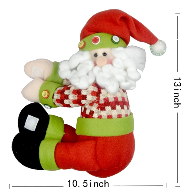 Alt view image 6 of 6 - Christmas Tree Topper Santa Claus,Unique Holiday Xmas Decorations Funny Home Decor