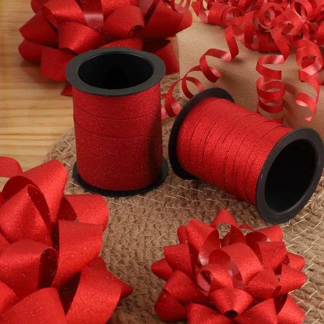 Alt view image 5 of 5 - 16 PCS Gift Bows,Bows for Gift Wrapping and Presents,Christmas Bows,for Parties, Birthdays, Weddings or Other Holidays. (Red)