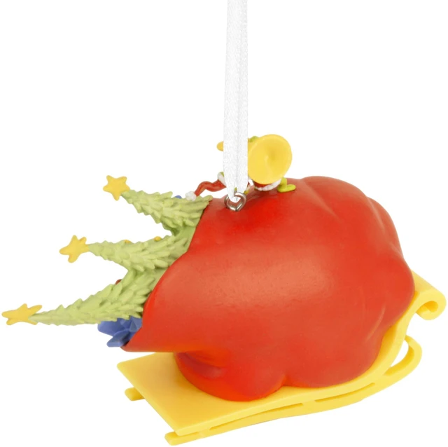 Alt view image 6 of 7 - Dr. Seuss's Grinch Christmas Ornament (Grinch on Sleigh)