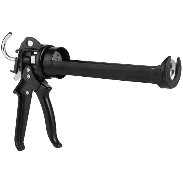 Alt view image 6 of 6 - Heavy Duty Caulking Gun, 18:1 Thrust Ratio, Black, Caulking Tool Gun, Heavy Duty Caulk Gun No Drip Caulk Gun, Hand Caulking Guns Tool, Silicone Gun