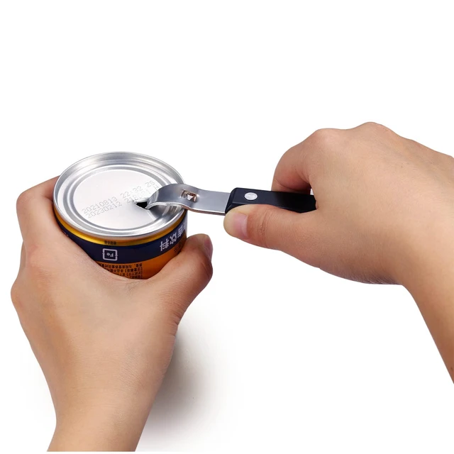 Alt view image 5 of 6 - Can Punch Bottle Opener, Manual Stainless Steel Can Opener 1 Pack