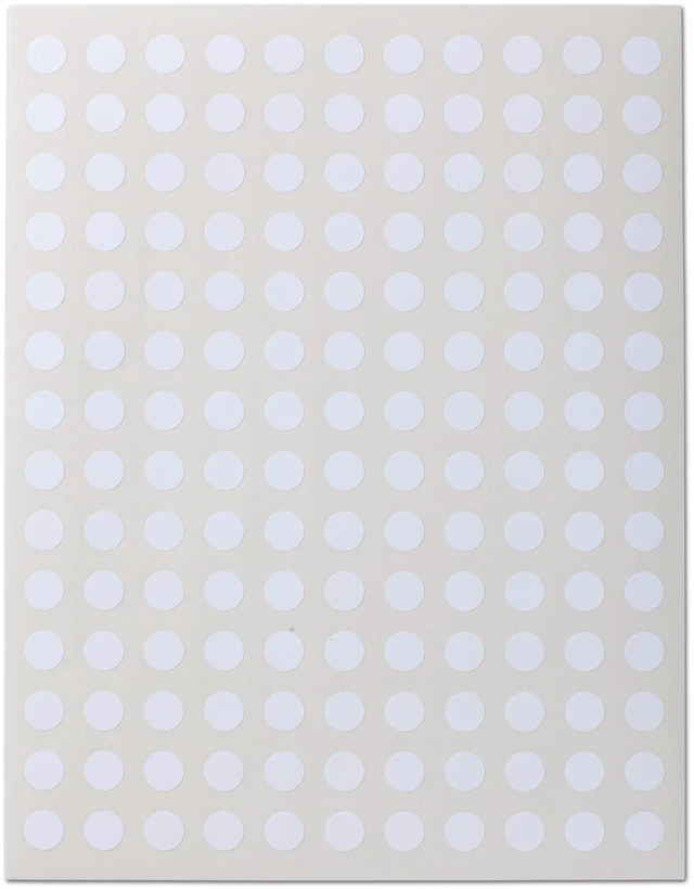 Alt view image 2 of 4 - Waterproof Essential Oil Labels, 770 Circles, 0.5 Inch Diameter, Oil Proof, Highly Durable Blank Stickers