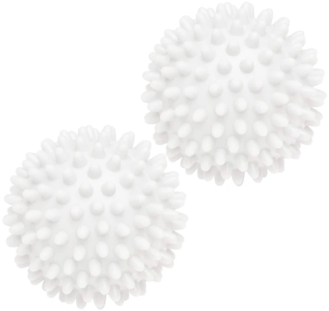 Main image of 2 Pack Dryer Balls | Reduces Drying Time | Reduces Static | Softens Clothing | Laundry Accessories | Assorted Colors |