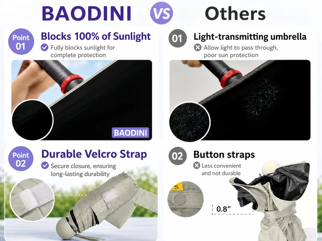 Alt view image 3 of 7 - Mini Travel Umbrella with UV Sun Protection, Compact Pocket-Size | 8.6 oz Lightweight, Small Portable for Sun & Rain, Fit Purse & Backpack, Travel essentials for Disney & European Trip