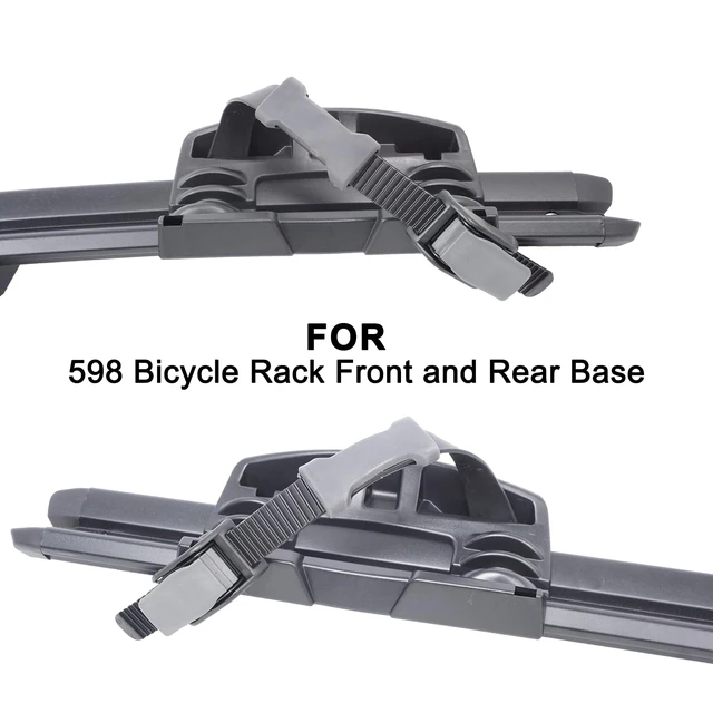 Alt view image 3 of 6 - Bike Wheel Strap Buffer Pads - 2PCS Anti-Impact Tire Protection Cushions for Roof Rack Bike Carriers, Compatible with Forklift Highspeed ProRide/Thule 598 52958 52959 52670