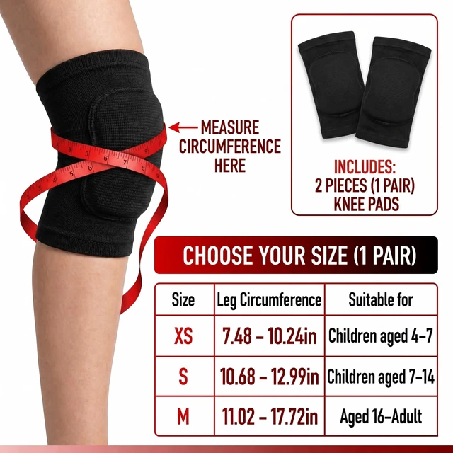 Alt view image 2 of 6 - Volleyball Knee Pads for Women Men Youth Kids, Knee Brace for Basketball Soccer Football Dance Yoga Tennis Running Cycling Workout Climbing (X-Small)