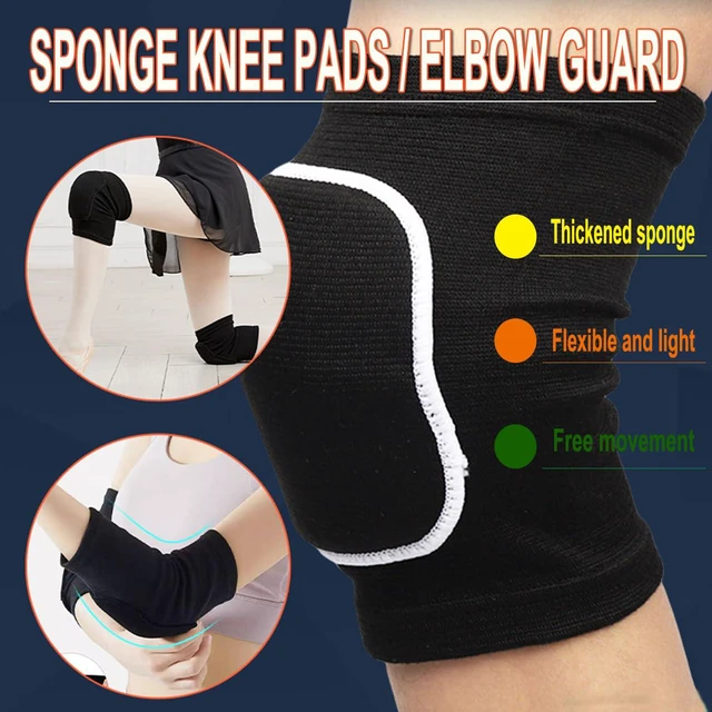 Alt view image 2 of 6 - Volleyball knee pads/elbow pads, soft and breathable, suitable for football, basketball, yoga, running, cycling exercises, and suitable for both men, women, and children.