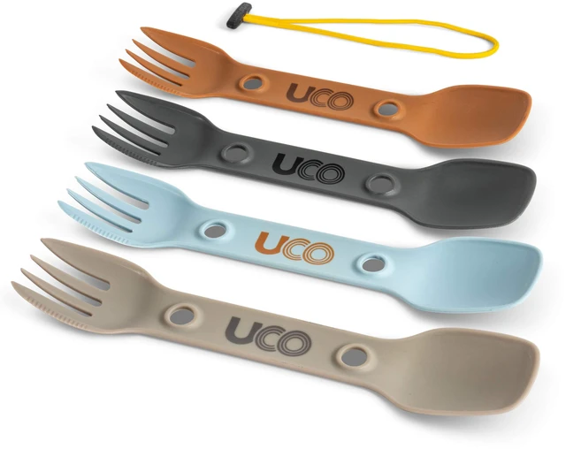 Main image of Utility Spork 3-in-1 Combo Nylon Spoon-Fork-Knife Utensil, 4-Pack
