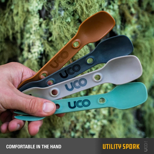 Alt view image 5 of 5 - Utility Spork 3-in-1 Combo Nylon Spoon-Fork-Knife Utensil, 4-Pack