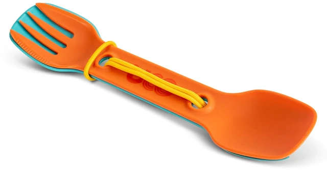 Alt view image 3 of 4 - Utility Spork Camping Spoon-Fork-Knife Utensil, 2 Pack