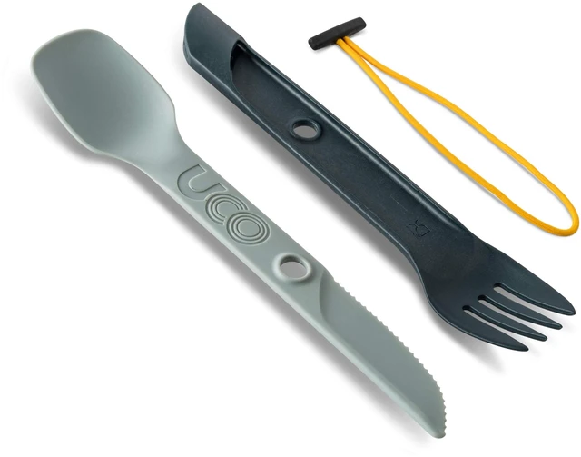 Main image of 2-Piece Switch Spork Camping Spoon-Fork-Knife Utensil