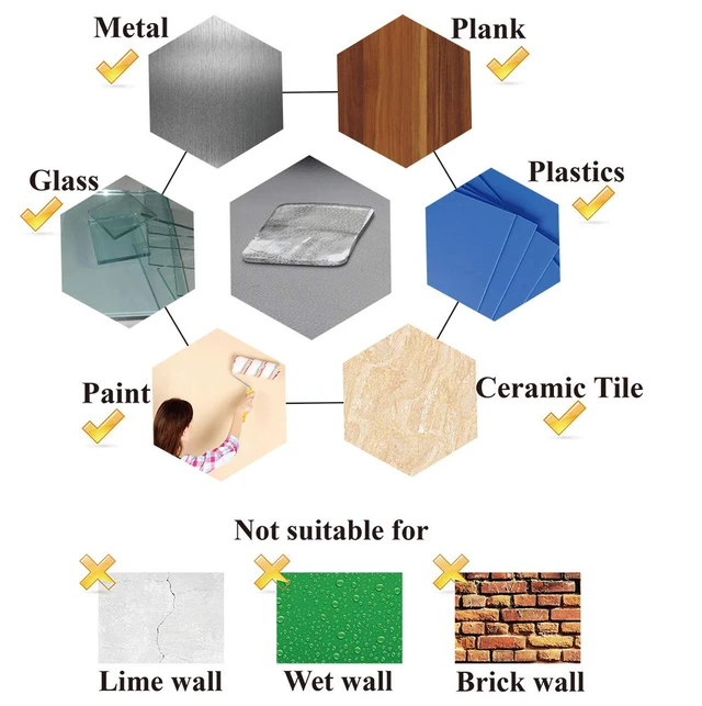 Alt view image 6 of 7 - Sticky Gel Pads (10 Pack), As Seen On TV Removable Traceless Gripping Pad Washable Reusable Anti Slip Pad for Car Dashboard Office Home Stick Anything Anywhere, Clear