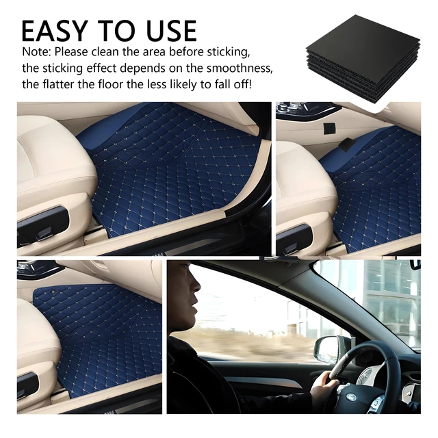 Alt view image 5 of 6 - 20PCS Car Floor Mat Retainer for Automotive Carpet,Super-Adhesive Hidden Car Mat Clips Keep Car Mats from Sliding,Universal Anti Skid Mat for Truck Mats,Car Seat Cushion (20PCS)