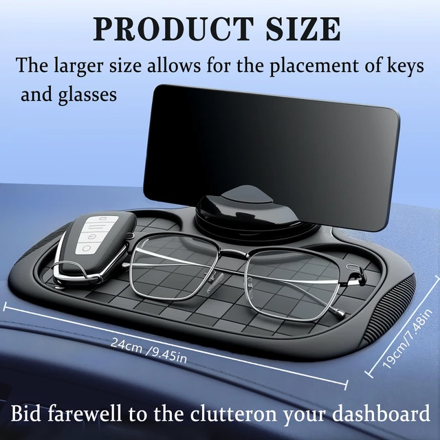 Alt view image 6 of 7 - Multifunctional Anti Slip Mat for Car Dashboard Phone Holder Universal
