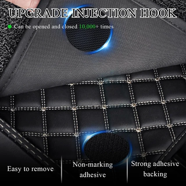 Alt view image 3 of 6 - 10PCS Car Mat Fixing Clips, Automotive Anti-Slip Carpet Fasteners Floor Pad Retainer, Double Sided Adhesive Car Foot Mats Fixing Stickers, Universal Car Accessories (Round)