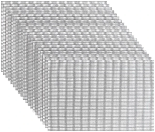 Main image of Drainage Mesh for Plant Pots Bonsai Mesh Screen Liner 20 Pcs 8 x 12 inches | Plastic Pot Mesh Drainage Screen, Flower Pot Hole Mesh Cover Pad Nursery Planter Bottom Insert