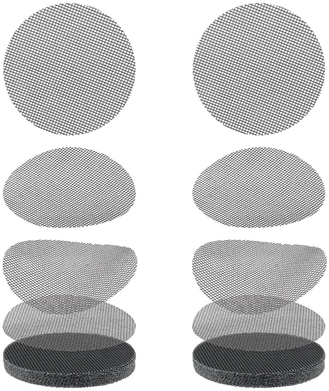 Main image of Bonsai Mesh Screen for Plant Pot Drainage Mesh Liner 3 Inch 50 Pcs | Plastic Pot Mesh Drainage Screen, Plant Pot Hole Mesh Cover Pad Nursery Planter Bottom Insert for Succulent Terrarium