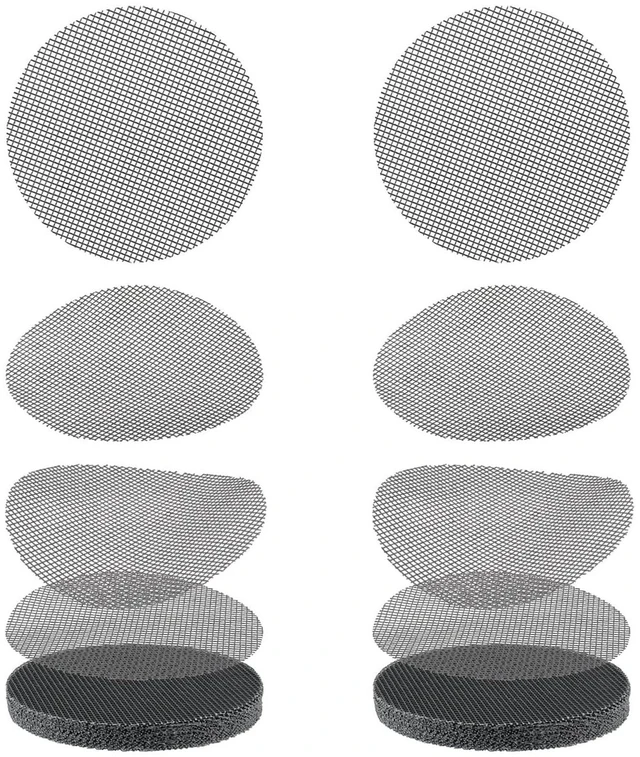 Main image of Bonsai Mesh for Plant Pot Drainage Screen 2 Inch, 50 Pcs Plastic Round Flower Pot Hole Mesh Screen Cover Pad for Nursery Planter Bottom Drainage Inserts Grid Mat for Potted Succulent