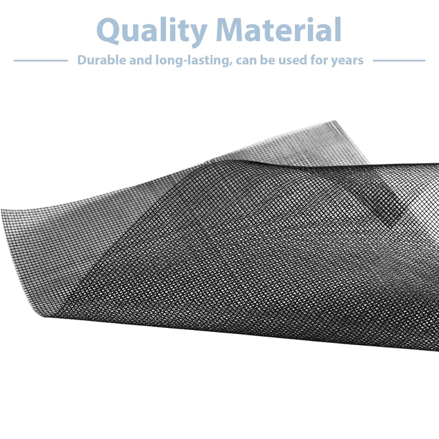 Alt view image 5 of 6 - 15 Pcs Flower Pot Hole Mesh Pad 11.8x7.8 Inch Bosai Plant Mesh Drainage Screen Prevent Soil Loss Bottom Grid Mat Gardening Essentials