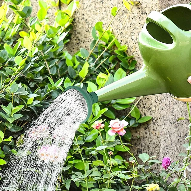 Alt view image 3 of 7 - 1PC Green Universal Garden Watering Can Rose Head Water Sprinkler Sprayer Fit All Watering Can Rose Spout Cover Nozzle Replacement Garden Watering Tool, Equipment