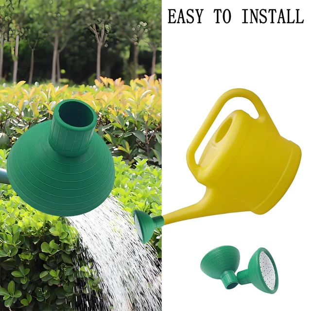 Alt view image 4 of 6 - Watering Can Rose Head, Universal Water Sprinkler Sprayer,Garden Watering Can Replacement Nozzle for Watering Cans Garden Plants Indoor & Outdoor (Green-1Pcs)