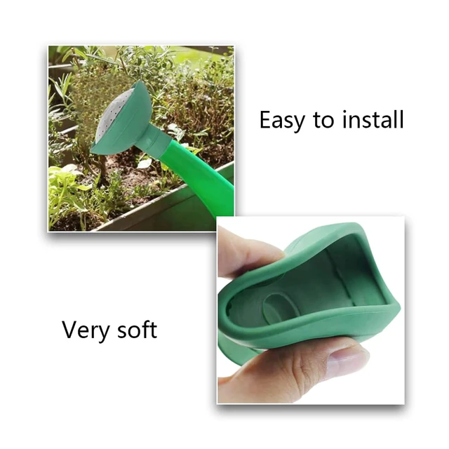 Alt view image 4 of 7 - 2 Pcs Watering Can Rose Heads 23mm Water Sprinkler Sprayers Durable Watering Can Rose Heads Replacement for Watering Cans Garden Plants Indoor & Outdoor