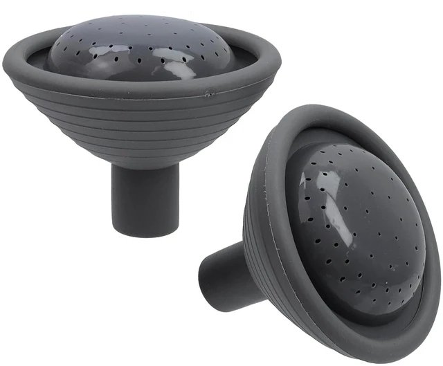 Main image of Universal Watering Can Rose Head Sprinkler Head, Dia 0.7-0.8" | Plastic Replacement, Sprinkler Head Spray Spout, Garden Watering Can Sprinkler Head For Garden Home Flower, 2 Pcs