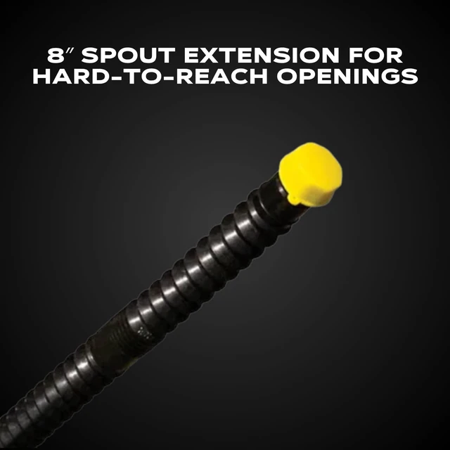 Alt view image 4 of 6 - HI-FLO Spout with Extension & Vent Kit, Multi-Purpose Spout, 1 Pk | Hi-Flo Spout with Extension & Flexible Nozzle. Fits 1, 2 & 5 Gallon Utility Cans, Water Jugs & Containers.