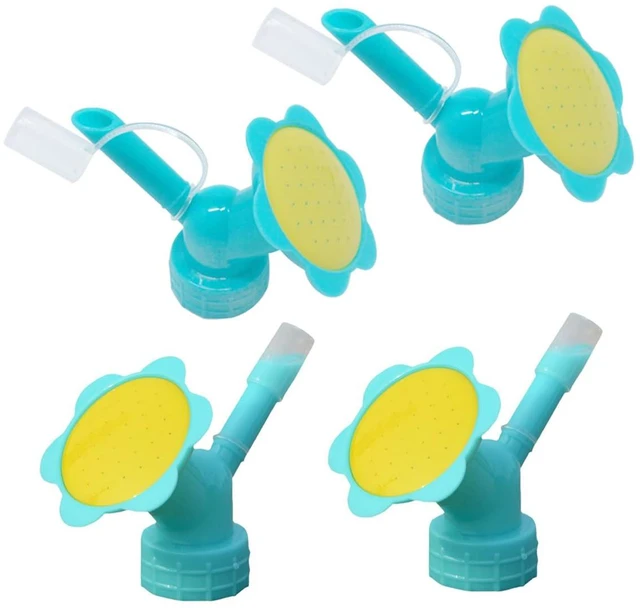 Main image of 4 Pack Spray Bottles Cap Sprinkler Head Watering Can Spout Soft Shower Plant Mister Spray Nozzle Sprayer Cap for Plants Delicate Seedlings Houseplants Fine Misting Precision Hydration