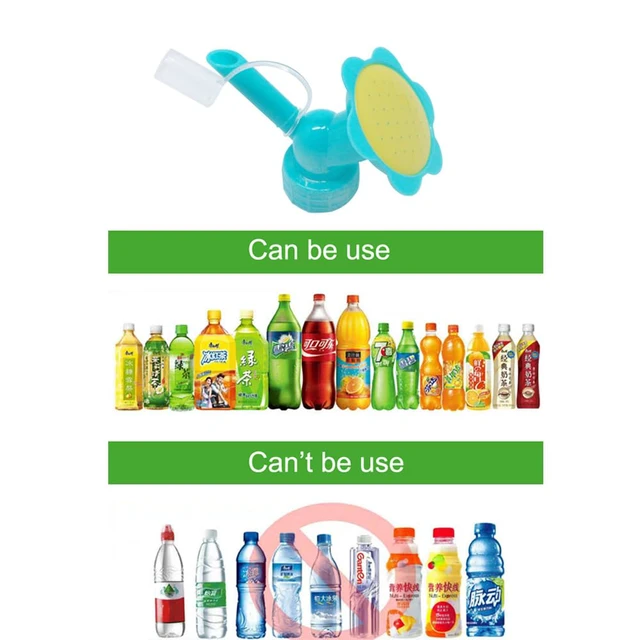 Alt view image 3 of 7 - 4 Pack Spray Bottles Cap Sprinkler Head Watering Can Spout Soft Shower Plant Mister Spray Nozzle Sprayer Cap for Plants Delicate Seedlings Houseplants Fine Misting Precision Hydration