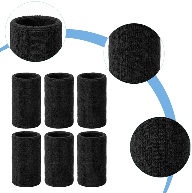 Alt view image 5 of 7 - 20 Pcs Finger Sleeves, Black Sport Finger Protectors | Finger Compression Sleeves, Finger Sleeve Protectors for Arthritis, Thumb Brace Support for Basketball, Golf, Gaming
