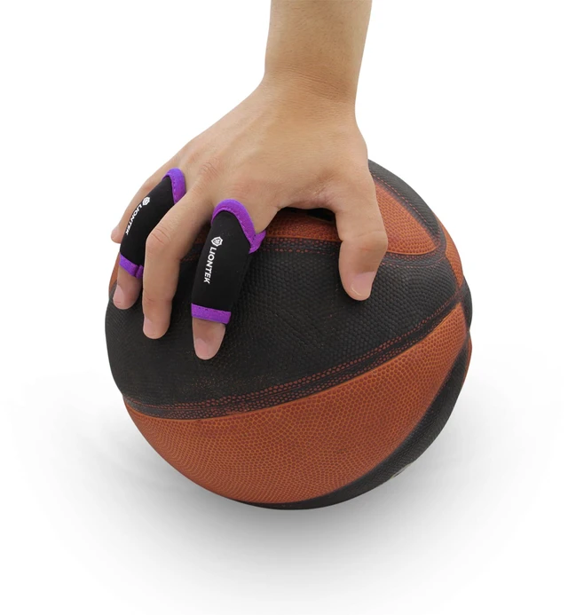 Alt view image 4 of 7 - Single Finger Sleeve Pair - Sports Compression Finger Sleeve for BJJ, MMA, Basketball, Weight Lifting, and More (Medium)