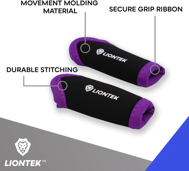 Alt view image 3 of 7 - Single Finger Sleeve Pair - Sports Compression Finger Sleeve for BJJ, MMA, Basketball, Weight Lifting, and More (Medium)