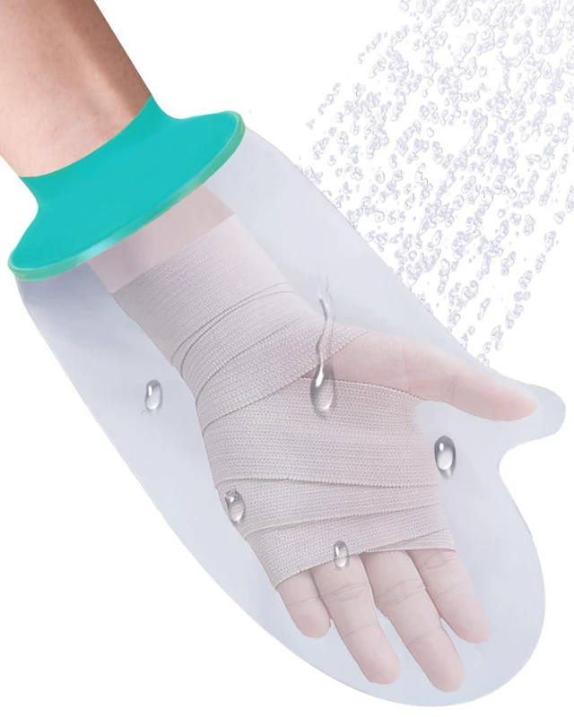 Main image of Waterproof Hand Cast Cover, Hand Cover for Shower After Surgery | Hand Cast Covers for Shower Adult, Soft Comfortable Cast Protector for Wrist, Fingers, Reusable Cast Bag for Swimming