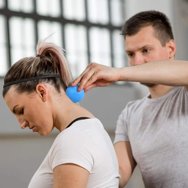 Alt view image 6 of 7 - Massage Lacrosse Ball Therapy for Sore Muscles Myofascial Release | Shoulders, Neck, Back, Foot, Body, Deep Tissue, Trigger Point, Muscle Knots, Yoga