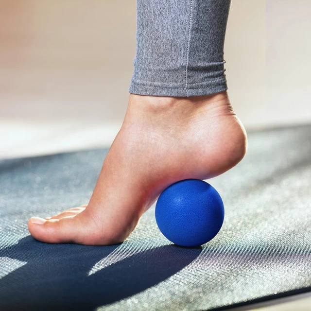 Alt view image 6 of 7 - 2-Pack Firm Lacrosse Massage Balls (Green&Blue) | For Deep Tissue, Trigger Point & Myofascial Release Therapy, Relieve Muscle Knots
