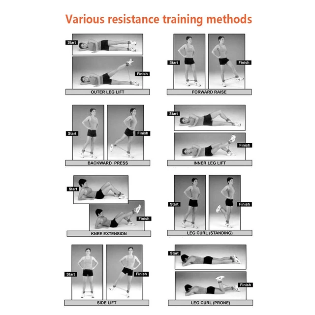 Alt view image 5 of 7 - Ankle Resistance Training Speed and Agility Training Tool Ankle Resistance Bands for Football Basketball Taekwondo Yoga Boxing Soccer Kick Boxing Thai Punch Karate Running
