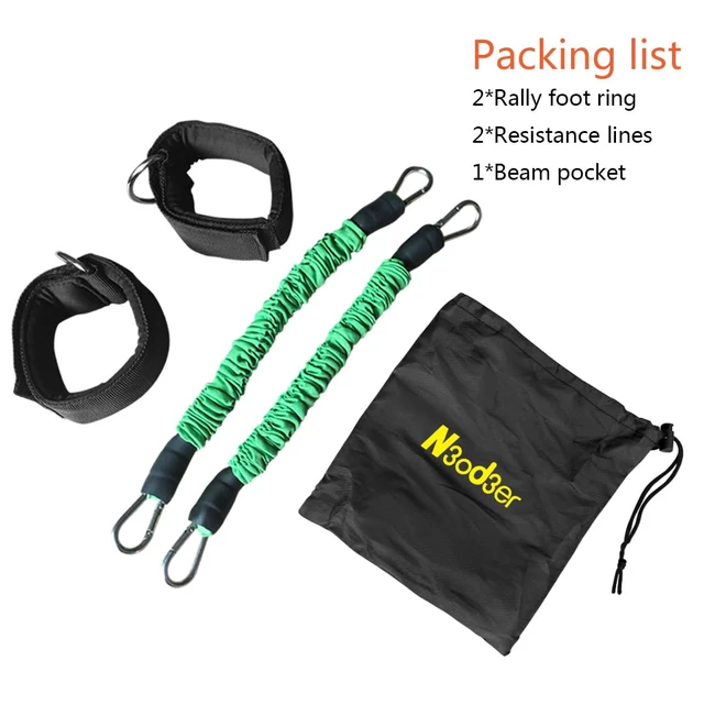 Alt view image 7 of 7 - Ankle Resistance Training Speed and Agility Training Tool Ankle Resistance Bands for Football Basketball Taekwondo Yoga Boxing Soccer Kick Boxing Thai Punch Karate Running