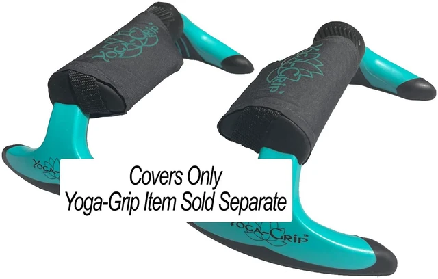 Alt view image 2 of 3 - No-Slip COVERS for Sweaty Hands (COVERS ONLY - YOGA-GRIPS SOLD SEPARATE) A Must Have When Using Yoga-Grip for Hot Yoga and Power Yoga (Set of 2 and Instructions)