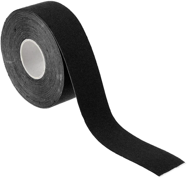 Main image of 16.4ft x 1 Inch Aerial Hoop Tape, Athletic Tape Adhesive Non-Slip Grip Tape Yoga Rig Sports Tape for Wrapping Exercises Gymnastics, Black