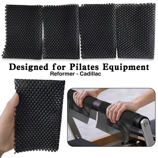 Alt view image 3 of 6 - Pilates Grip Pad Non-Slip Training Mat Barre Pull-Up Bar Gym Equipment Gripper Pad Women Men Body Building Workout Exercise Mat Anti Hand Pads Sweaty Hands Foldable Grips Gloves Indoor Home Fitness