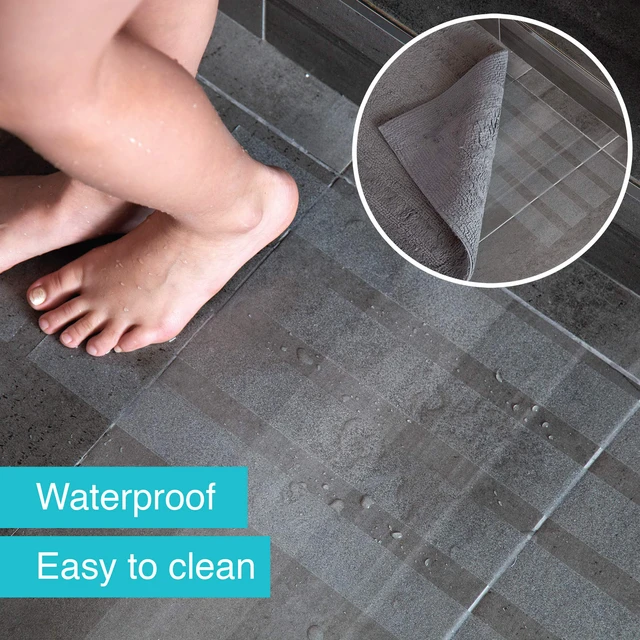 Alt view image 6 of 7 - Clear Anti Slip Tape 1" x30Ft Waterproof Grip Tape for Tubs&Shower | Non-Slip Traction Tape for Stairs, Boats, Steps&Pools, Comfortable for Bare Feet, Safe for Seniors, Kids & Pets, Transparent